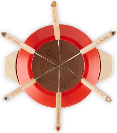 Actual product image Le Creuset Fondue set (Cheese fondue, Fondue Bourguignonne, Chinoise Fondue)