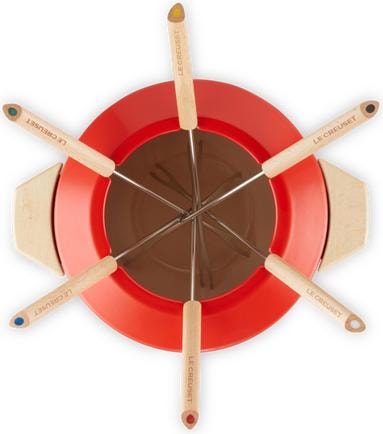 Actual product image Le Creuset Fondue set (Cheese fondue, Fondue Bourguignonne, Chinoise Fondue)