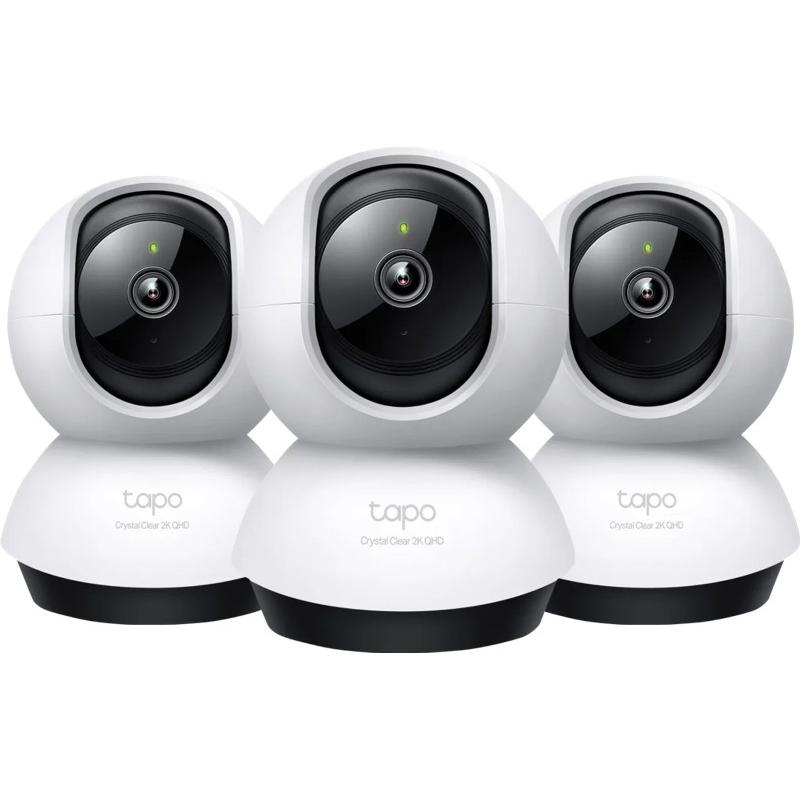 TP-Link Tapo C220 Pan & Tilt 3-Pack, Telecamera di rete