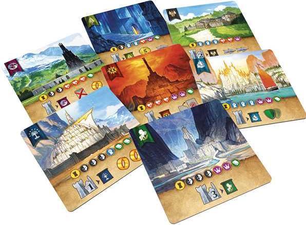Image du produit Repos Production The Lord of the Rings - Duel for Middle Earth - Engelstalig Bordspel (Anglais)