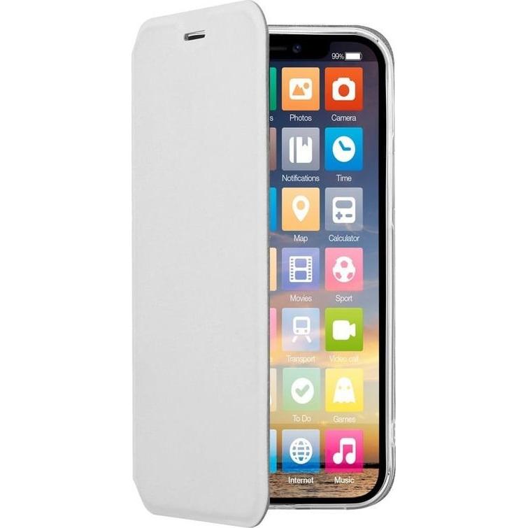 NoName Clever Galaxy A12 (Samsung Galaxy A12), Smartphone Hülle, Weiss