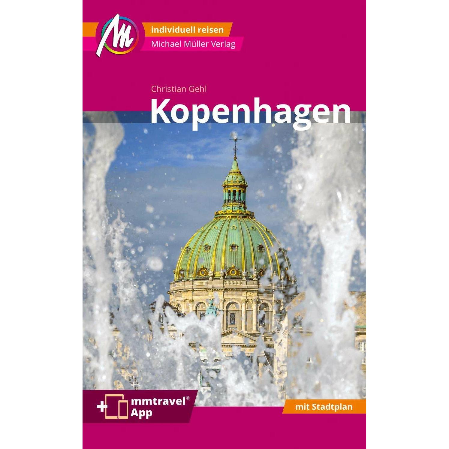 Kopenhagen MM-City Reiseführer Michael Müller Verlag, Landkarte