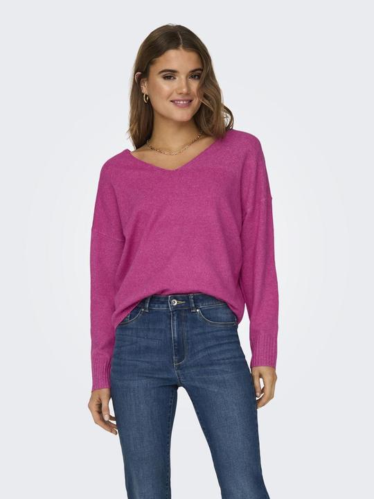 Produktbild Only V-Ausschnitt Strickpullover Strickpullover (M)