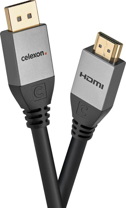 Produktbild Celexon DisplayPort auf HDMI Kabel 4K 5,0m - Professional Line (5 m, HDMI, 1.4)