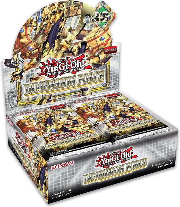 Actual product image Yu-Gi-Oh ! Dimension Force: Booster Display (German, Booster display)