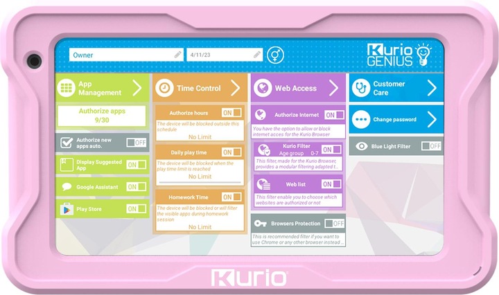 Produktbild Kurio Tablet Lite (7", 32 GB, Pink)