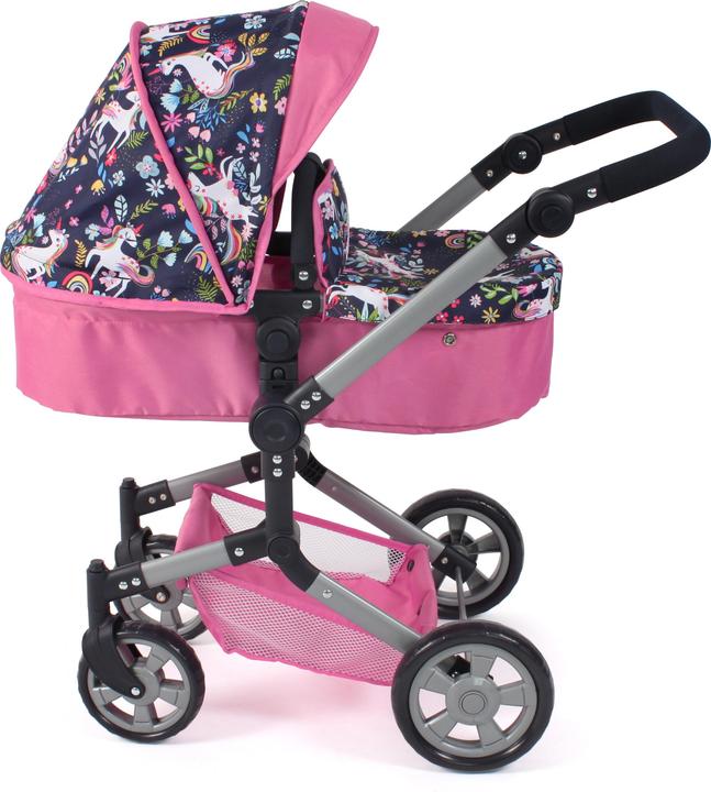 Image du produit Bayer Chic 2000 Poussette combinée pour poupées LINUS 3in1 Licorne