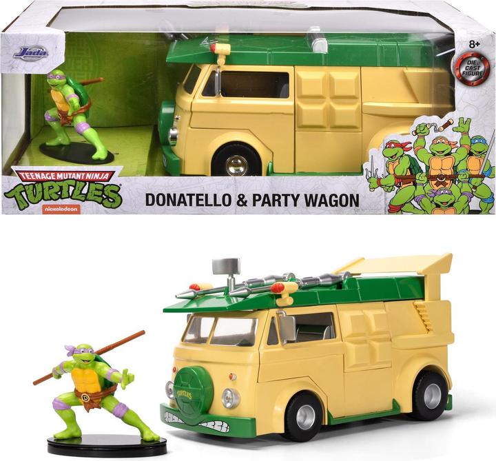 Produktbild Jada Turtles Party Wagon 1:24