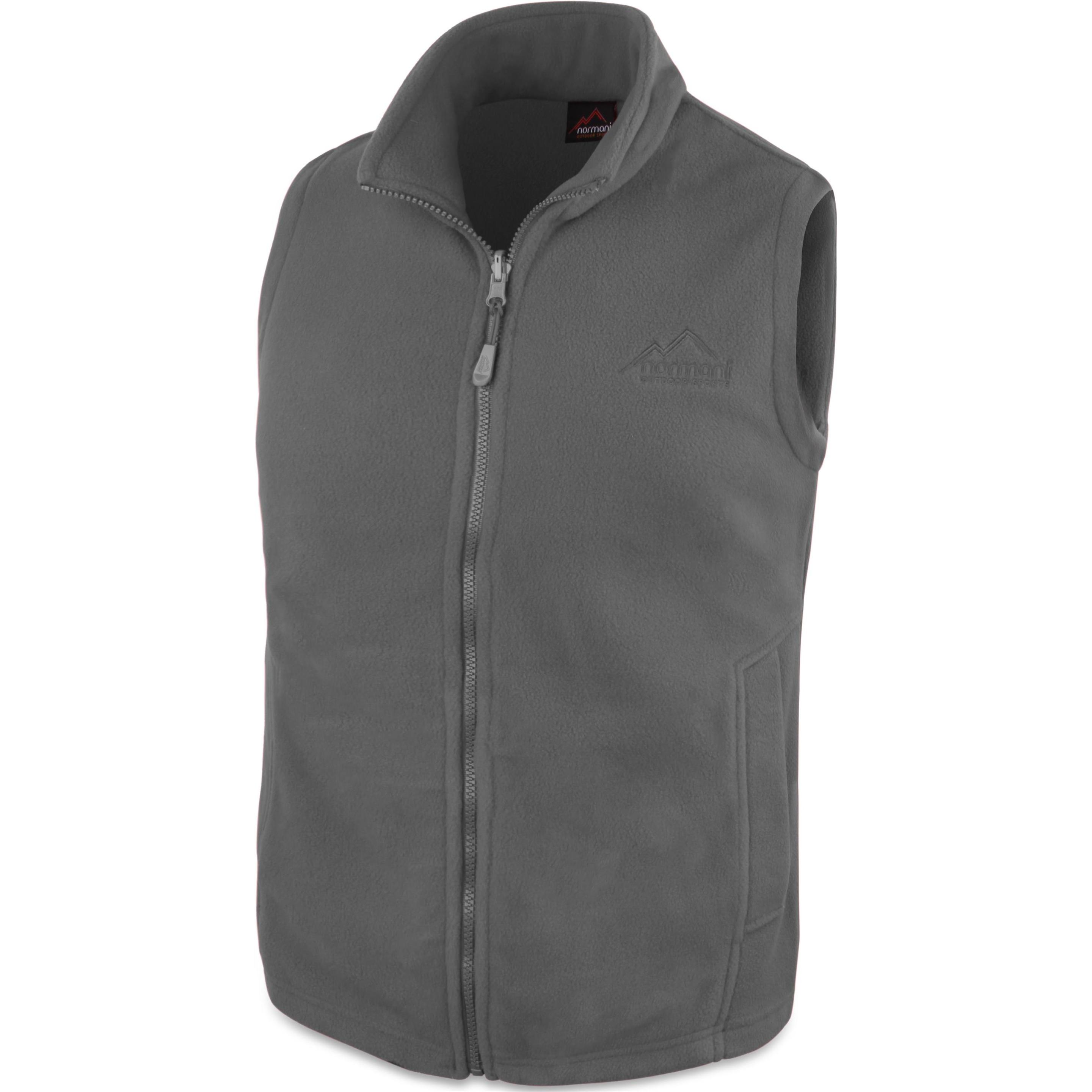 Thumbnail - Normani, Herren, Weste, Herren Fleeceweste Jovik - 1057, Grau, (7XL)