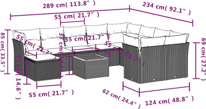 Produktbild vidaXL Elio
