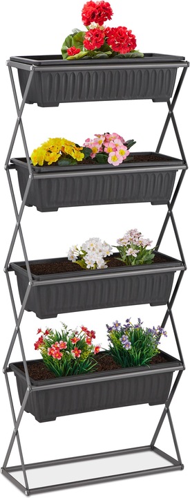 Actual product image Relaxdays Vertikalbeet