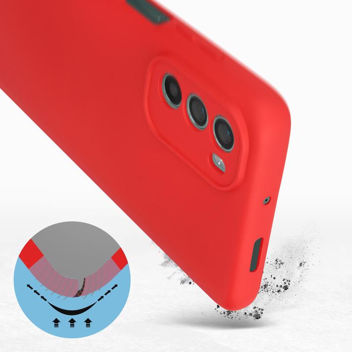 Actual product image Avizar Soft Touch Series (Motorola Moto G62 5G)