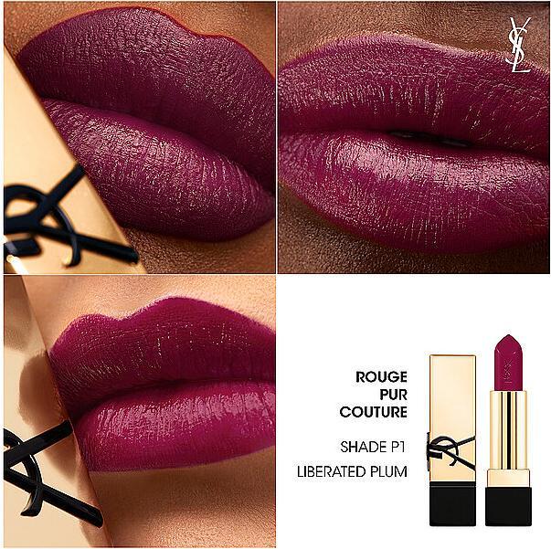 Image du produit Yves Saint Laurent Rouge Pur Couture Rénovation F1 3,8 g (P01 Prune libérée)