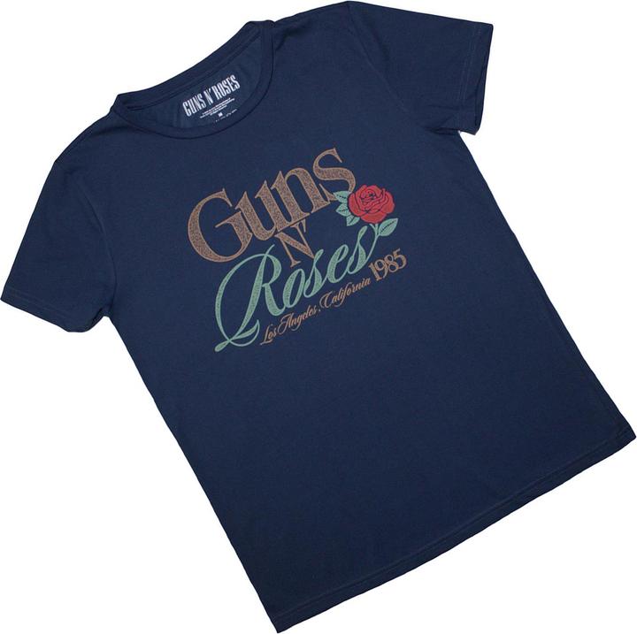 Immagine prodotto Guns N Roses California 1985 Maglietta Donna (L)