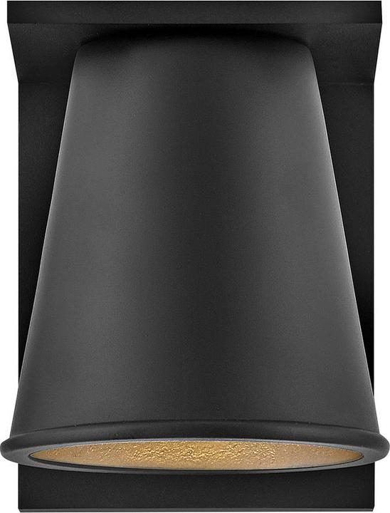 Actual product image Elstead Lighting Elstead HANS Aussen-Wandleuchte GU10 8W Schwarz IP44 (GU10, IP44)