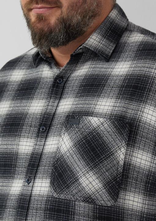 Immagine prodotto s.Oliver Hemd Regular Fit: Kariertes Hemd mit Waschung (5XL)