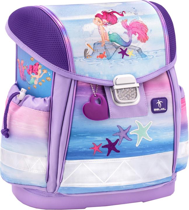 Produktbild Belmil CLASSY Schulrucksack 4-teiliges-Set Beautiful Mermaid (19 l)