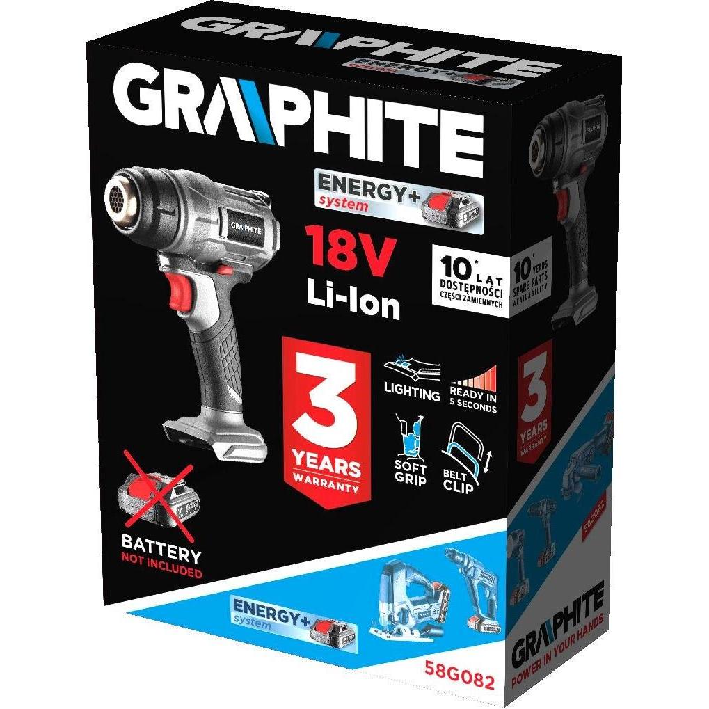 Thumbnail - Graphite, Heissluftföhn, technical dryer 270 W (58G082)