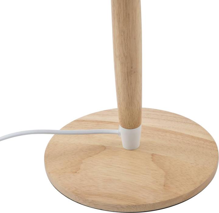 Produktbild Lucande Tischleuchte Ellorin, weiss, Holz, Ø 37 cm, E27 (E27)