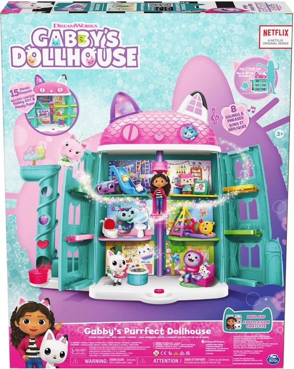 Actual product image Gabby's Dollhouse Gabby's Purrfect Dollhouse