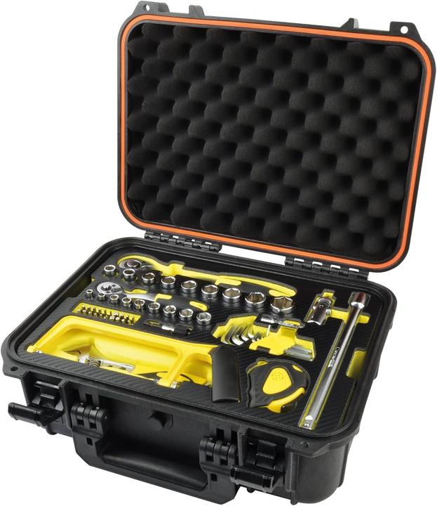 Actual product image Mannesmann Toolbox (77 pieces)