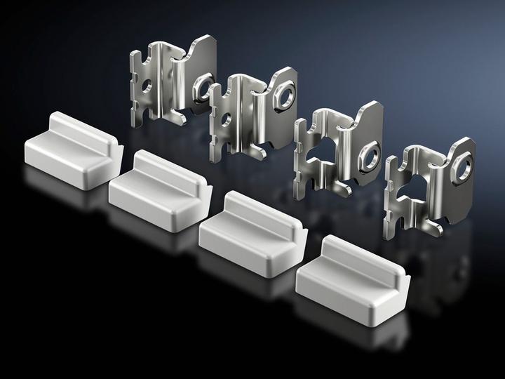 Produktbild Rittal AX 2433.510 Wandhalterung Edelstahl 4 St.