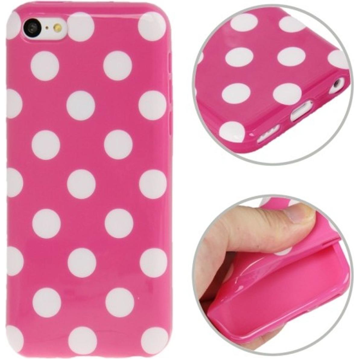 Thumbnail - König Design Schutzhülle für Handy iPhone 5c (Apple iPhone 5c), Smartphone Hülle, Rosa