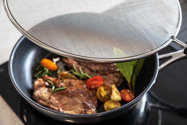 Immagine prodotto Kitchen Craft Paraspruzzi (33 cm, Metallo)