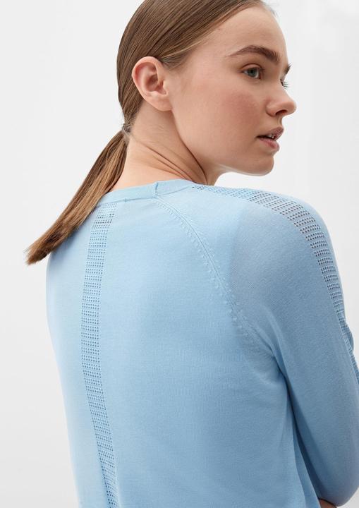 Produktbild s.Oliver Strickjacke Strickjacke aus Viskose (40)