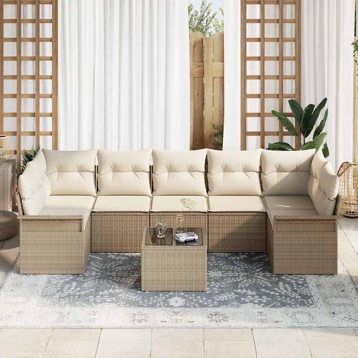Actual product image vidaXL Garden sofa set