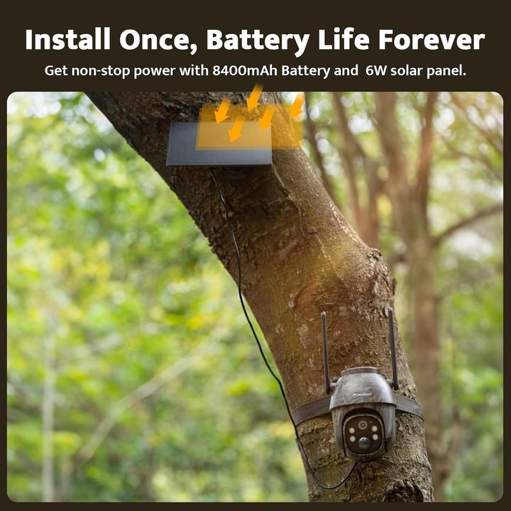 Immagine prodotto UsoGood 4G LTE Wildkamera mit Solar & Handyübertragung