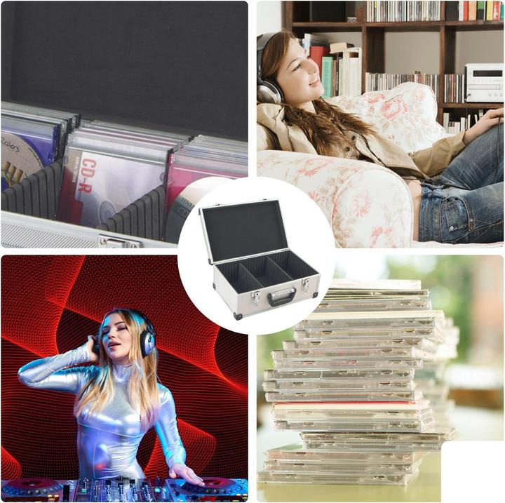 Produktbild Perel CD/DVDKoffer (Plattenspieler, CDs, DJ Controller, Platten)