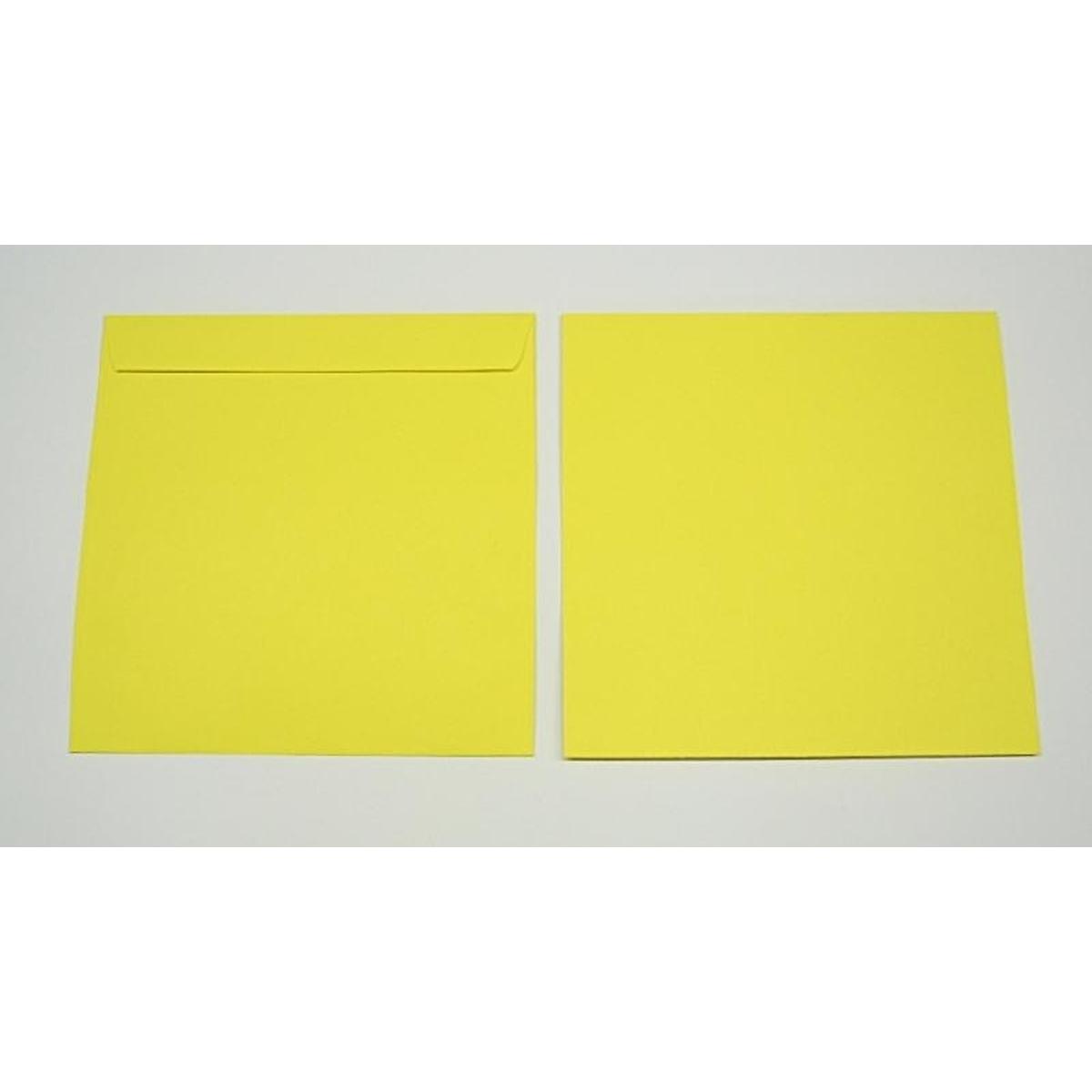 Thumbnail - Blanke, Briefumschlag, Briefumschläge 220x220mm 120g/qm haftklebend VE=100 Stück schwefelgelb (100 x)