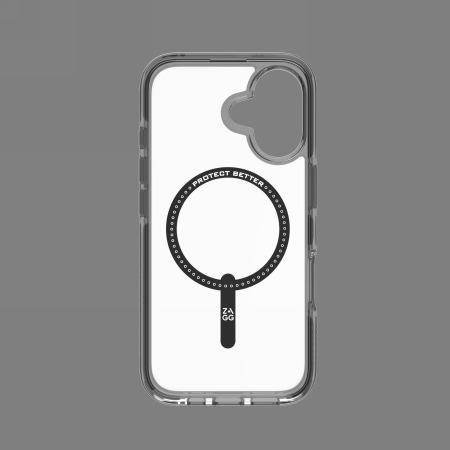 Actual product image Zagg Santa Cruz Snap MagSafe iPhone 16 Case - Black (Apple iPhone 16)