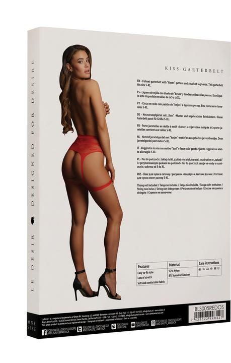 Image du produit Le Désir Kiss garterbelt - O/S (Taille unique)