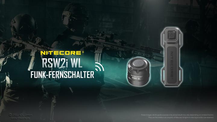 Actual product image Nitecore Fernschalter RSW2i WL
