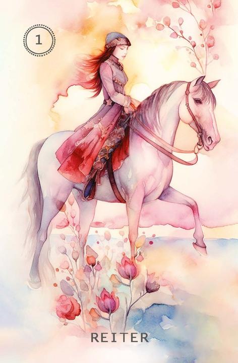 Actual product image Sweet Blossom Lenormand (Lenormandkarten auf Deutsch) (German, Irene Captijn, 2024)