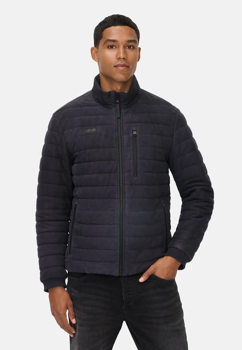 Immagine prodotto Camel Active Lederjacke mit Stehkragen und Brusttasche (50)