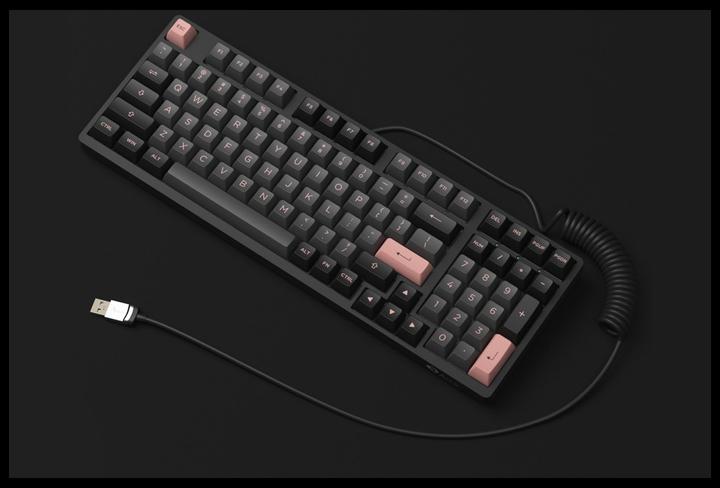 Actual product image Akko Coiled Aviator Cable (USB 2.0)