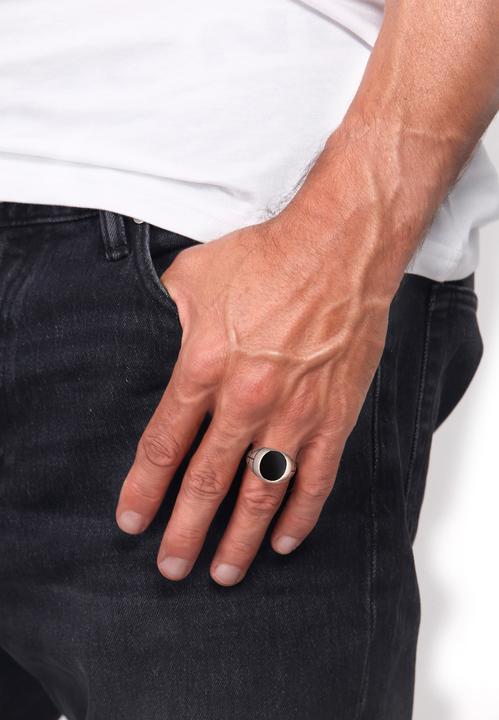 Immagine prodotto Kuzzoi Anello con sigillo (54, 925 Argento)