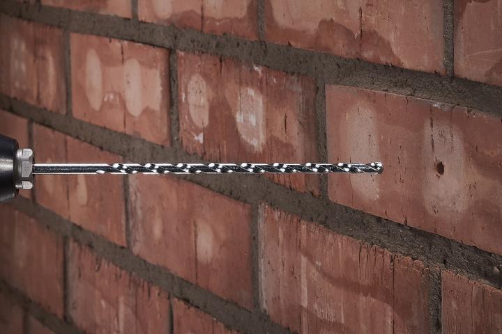 Actual product image wolfcraft 1 masonry drill bit HM ø6x100mm (6 mm)