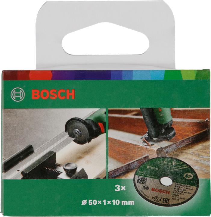 Immagine prodotto Bosch Zubehör Expert for Inox disco da taglio dritto 50 mm, confezione da 3 pz.