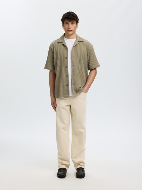Produktbild Selected Geripptes Relaxed Fit Overshirt (L)
