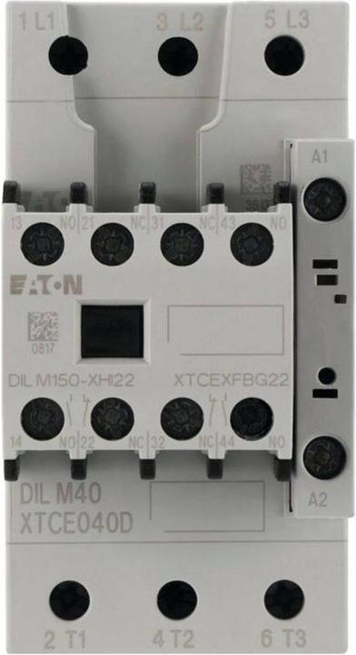 Produktbild Eaton Electric GmbH Leistungsschütz 18.5kW/400V AC DILM40-22 230V50H