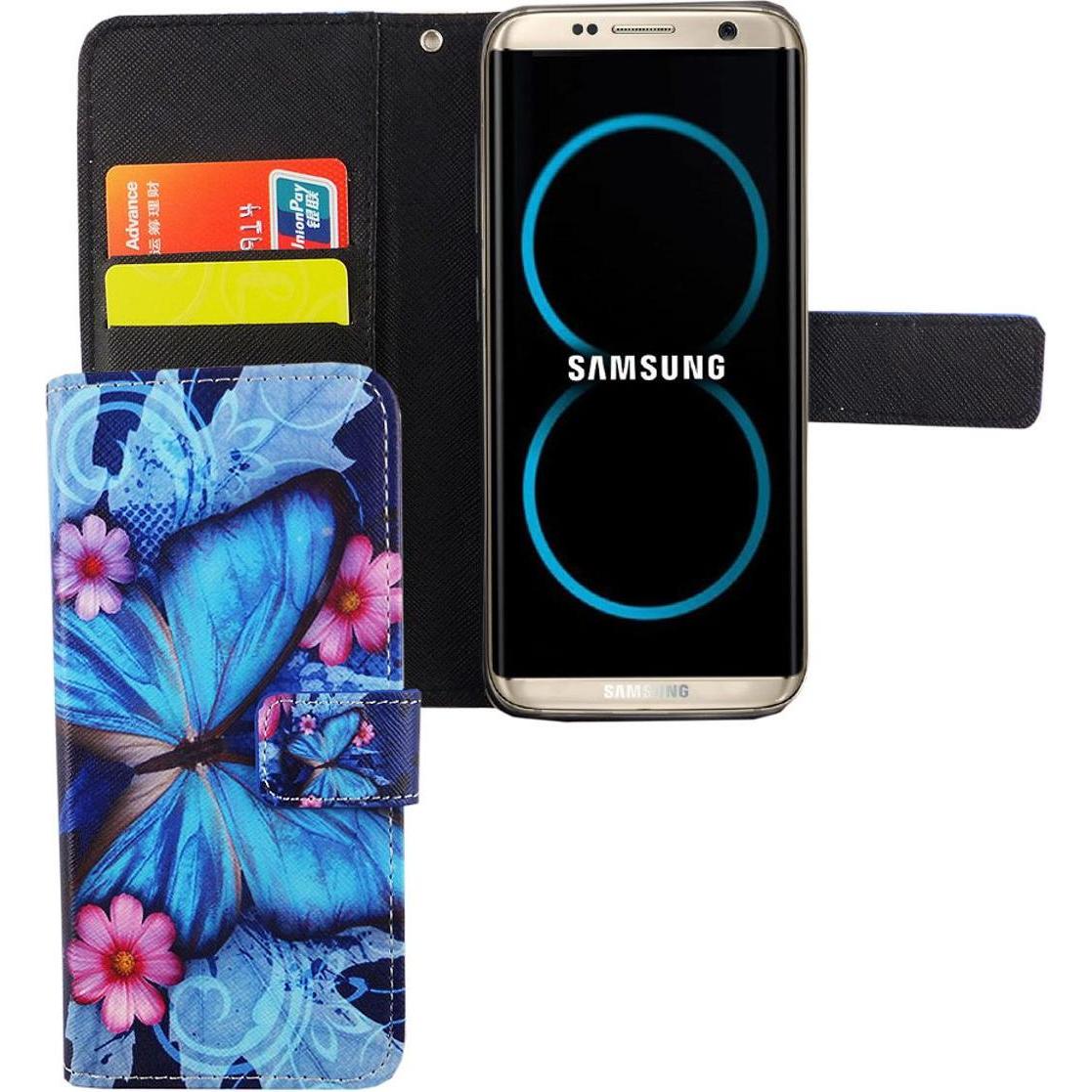 König Design Schutz Handy Hülle für Samsung Galaxy S8 Case Cover Tasche Wallet Etui Bumper (Samsung Galaxy S8+), Smartph...