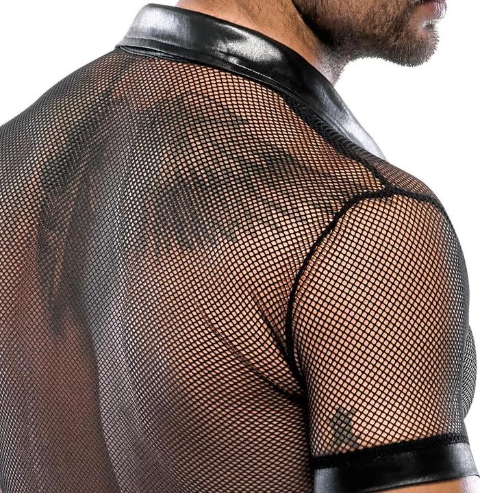 Produktbild Svenjoyment Netz-Shirt mit Wetlook (L)