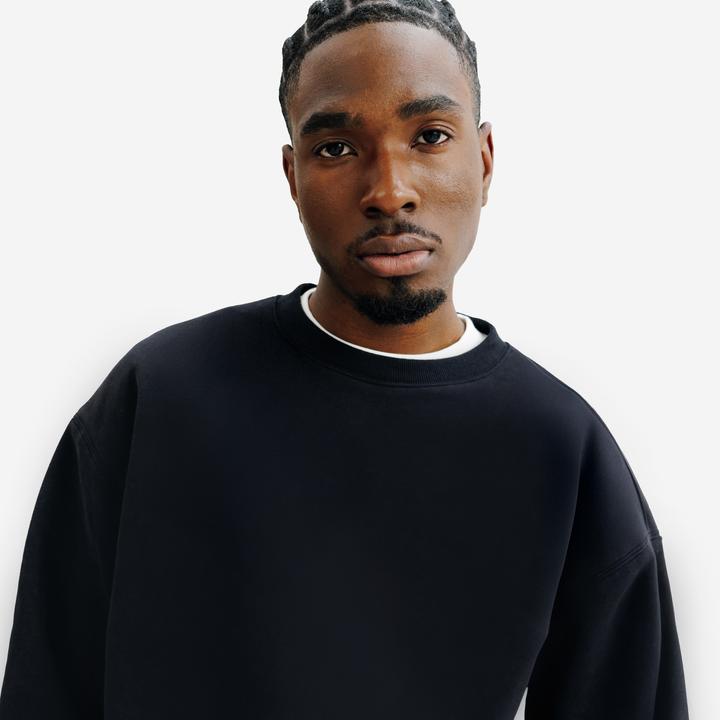 Immagine prodotto Decathlon Sweatshirt Herren Oversized Rundhals - schwarz (XXL)