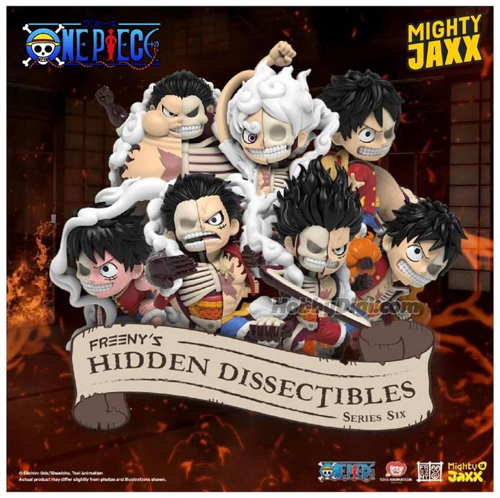 Image du produit Mighty Jaxx Hidden Dissectibles : One Piece Series 6 - Luffy's Gears Edition (1 pc)