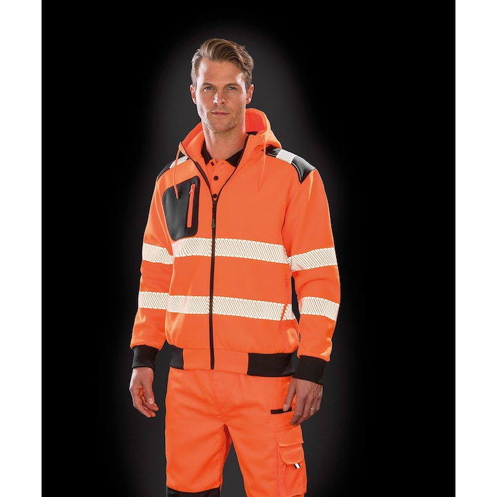 Produktbild Result Kapuzenpullover Sicherheit (XL)