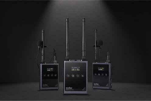 Produktbild Godox Camera-Mount, 2-Pers. Omni Lavalier-Mic Wireless Omni Lavalier Microphone System